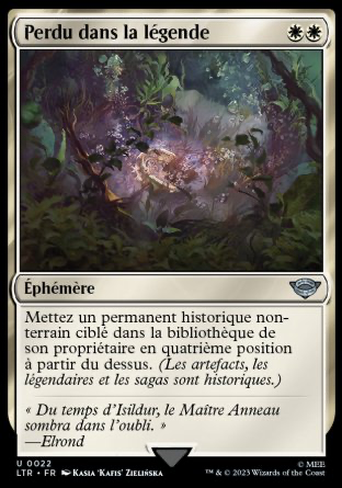 2023 Magic MTG Le Seigneur des Anneaux Perdu dans la légende LTR #22