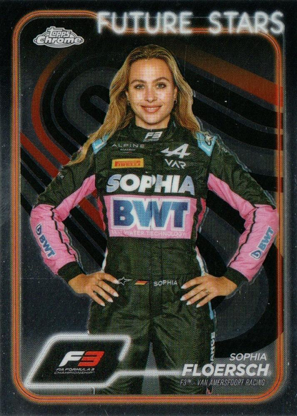 2024 Topps Chrome Formula 1 Sophia Floersch F3D #62 Van Amersfoort Racing