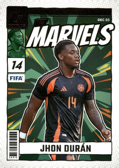 2024 Panini Donruss Net Marvels Jhon Duran #20 Colombia