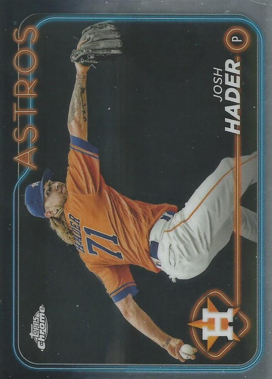 2024 Topps Chrome Josh Hader Houston Astros #162