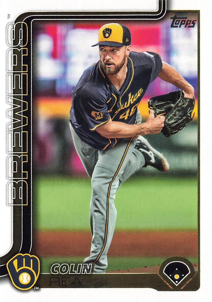 2025 Topps Series 1 Colin Rea Milwaukee Brewers #75