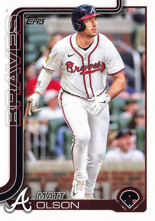 2025 Topps Series 1 Matt Olson Atlanta Braves #145