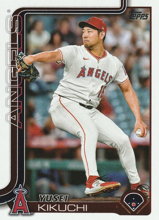 2025 Topps Series 2 Yusei Kikuchi Los Angeles Angels #592