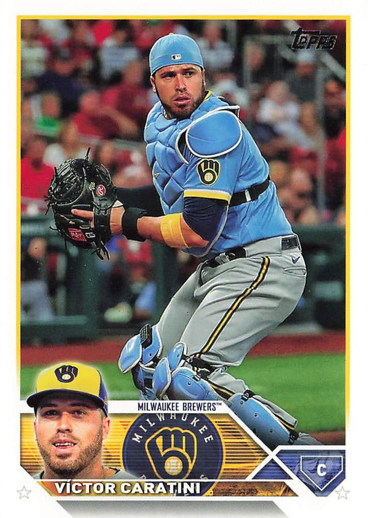 2023 Topps Series 2 Victor Caratini Milwaukee Brewers #361