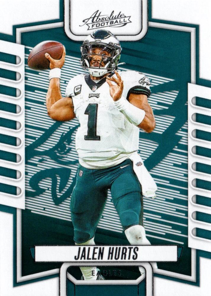 2023 Panini Absolute Jalen Hurts #28 Philadelphia Eagles