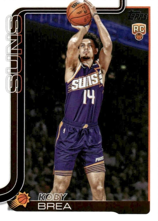 2025 Topps NBA Koby Brea RC #242 Phoenix Suns