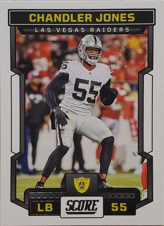 2023 Panini Score Football Chandler Jones Las Vegas Raiders #140