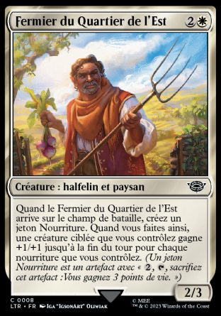 2023 Magic MTG Le Seigneur des Anneaux Fermier du Quartier de l'Est LTR #8