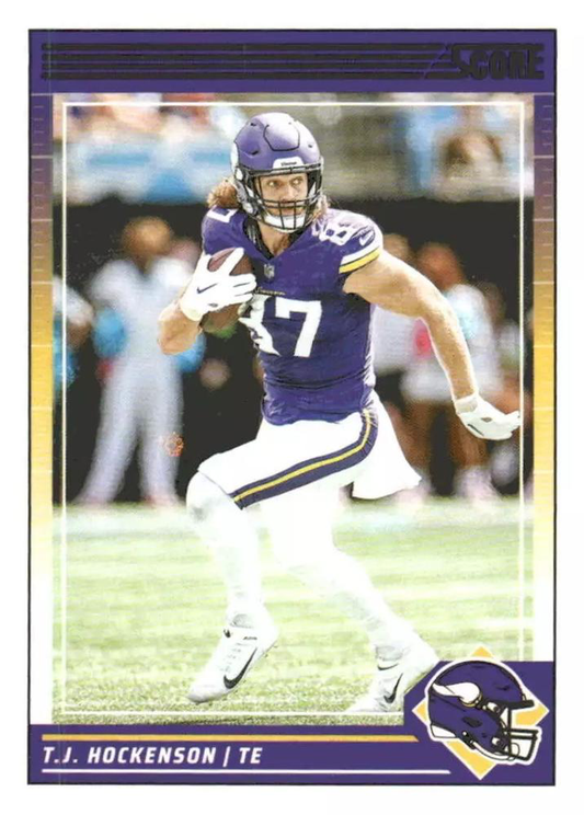 2024 Panini Score Football T.J. Hockenson Minnesota Vikings #185