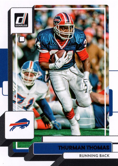 2022 Panini Donruss Thurman Thomas #114 Buffalo Bills