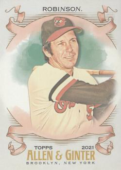 2021 Topps Allen & Ginter Brooks Robinson Baltimore Orioles #83