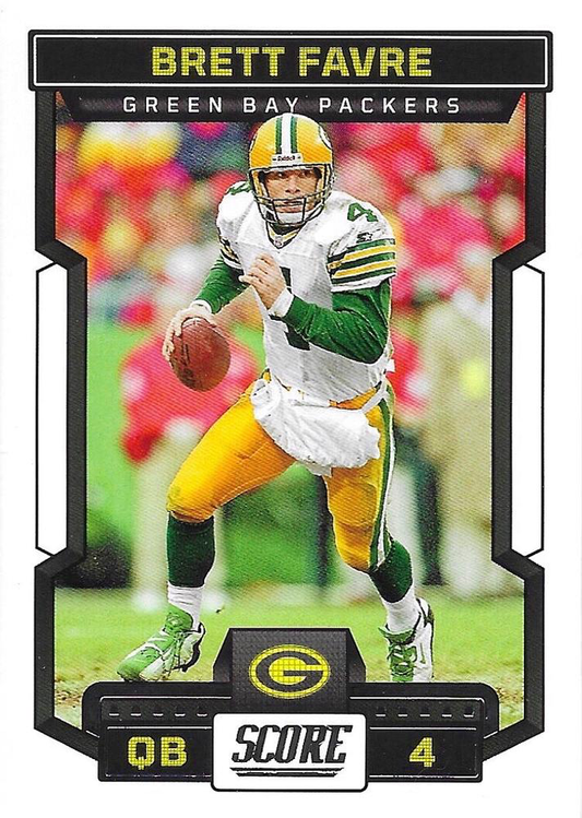 2023 Panini Score Football Brett Favre Green Bay Packers #97
