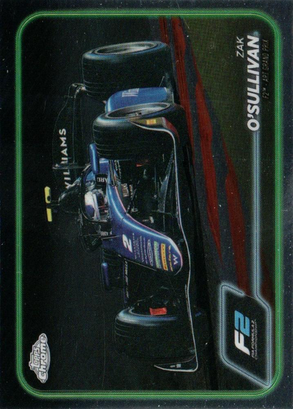 2024 Topps Chrome Formula 1 Zak O'Sullivan F2C #101 ART Grand Prix