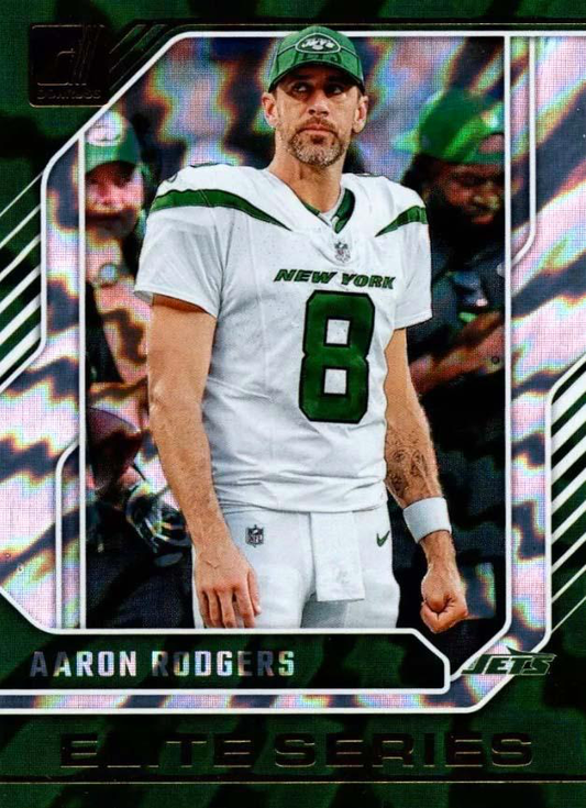 2024 Panini Donruss Elite Series Aaron Rodgers #11 New York Jets