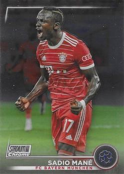 2022 Topps Stadium Club Chrome UCC Sadio Mané #71 FC Bayern Munchen
