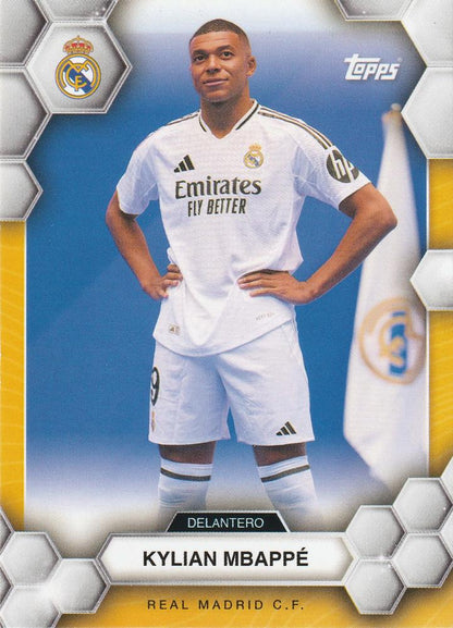 2024 Topps Real Madrid Fan Set Kylian Mbappé #17 Real Madrid CF
