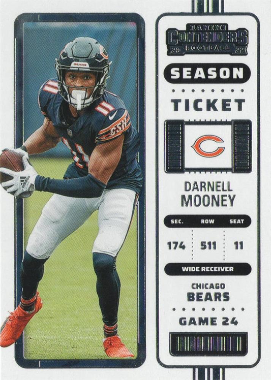 2022 Panini Contenders Darnell Mooney #21 Chicago Bears