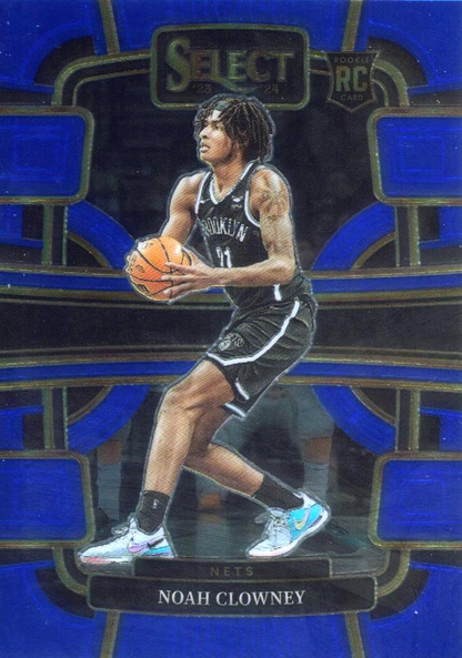 2023 Panini Select NBA Blue Noah Clowney RC #73 Brooklyn Nets