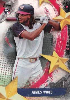 2025 Topps Series 1 Stars of MLB James Wood RC #SMLB-18 Washington Nationals