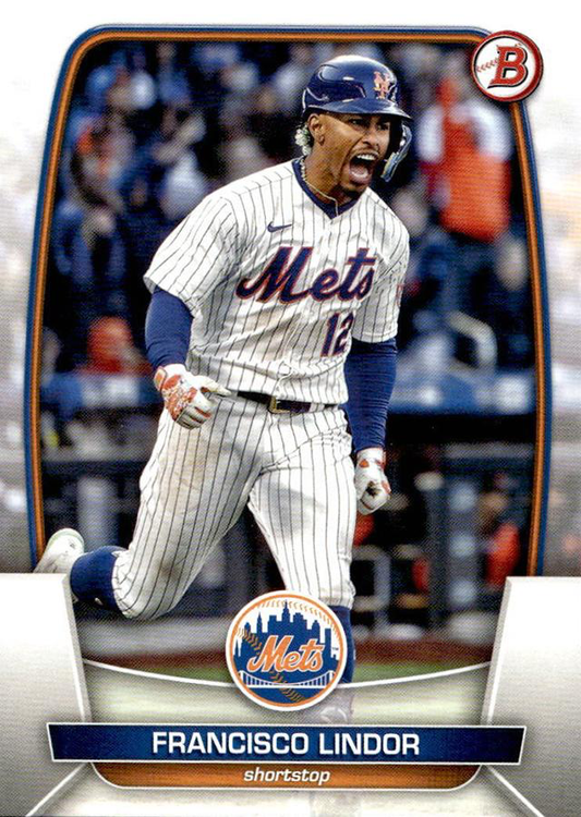 2023 Topps Bowman Francisco Lindor New York Mets #81