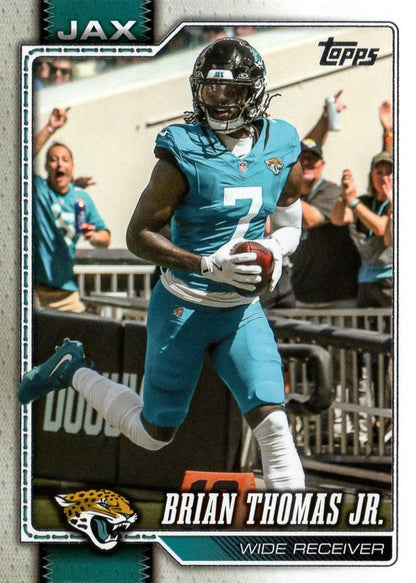2026 Topps Flagship Brian Thomas Jr. #92 Jacksonville Jaguars