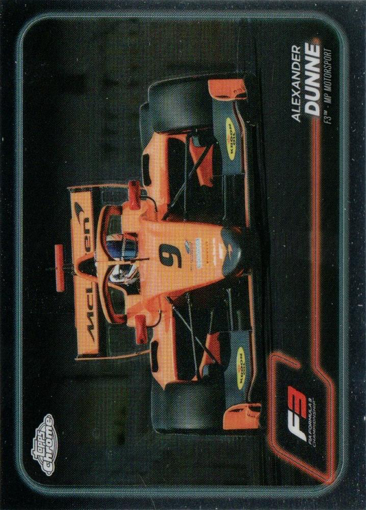 2024 Topps Chrome Formula 1 Alexander Dunne F3C #123 MP Motorsport