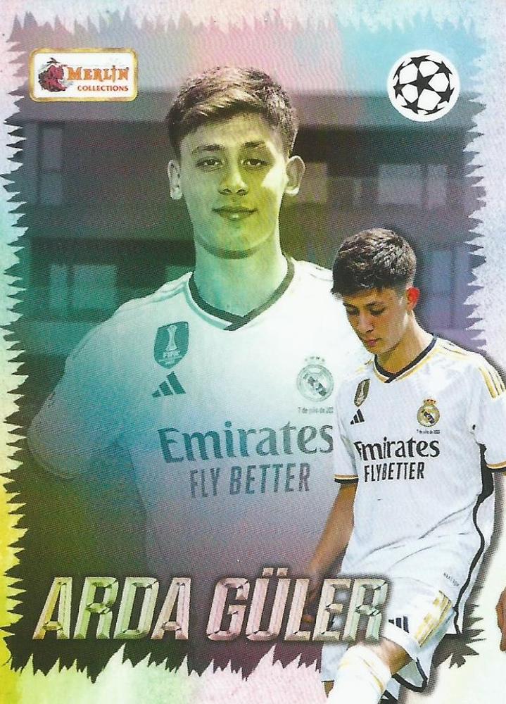 2023 Topps Merlin Heritage UCC Arda Güler #131 Real Madrid CF