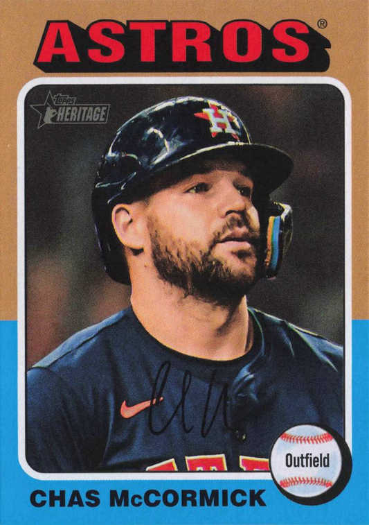 2024 Topps Heritage Chas McCormick Houston Astros #541