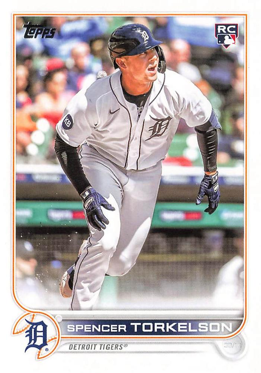 2022 Topps Update Spencer Torkelson RC #US20 Detroit Tigers