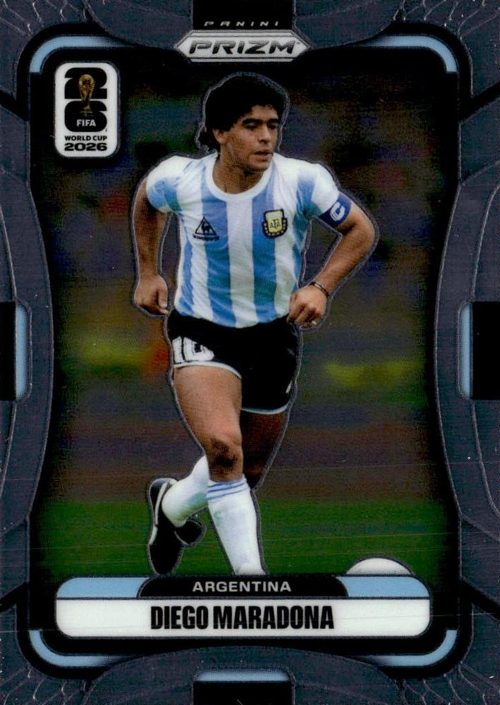 2026 Panini Prizm World Cup Diego Maradona #21 Argentine