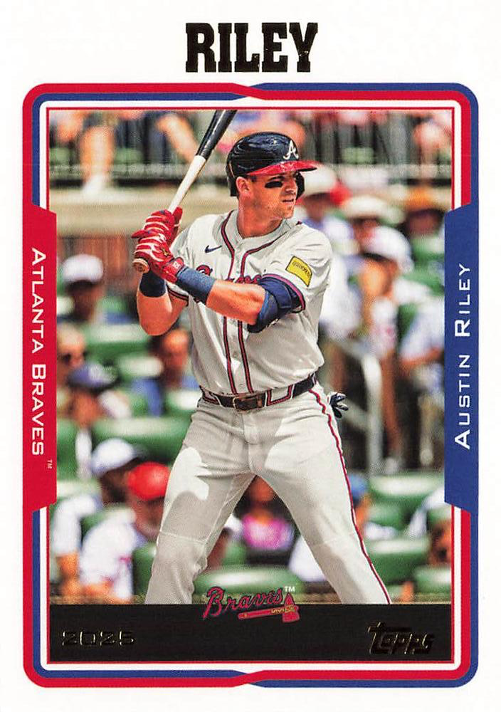 2025 Topps Archives Austin Riley #276 Atlanta Braves