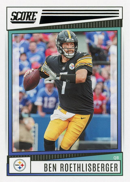 2022 Panini Score Ben Roethlisberger Pittsburgh Steelers #214