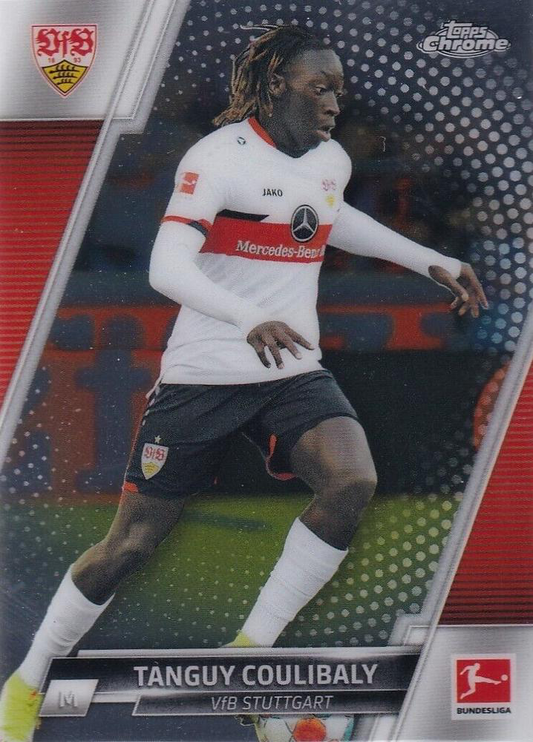 2021 Topps Chrome Bundesliga Tanguy Coulibaly #94 VfB Stuttgart