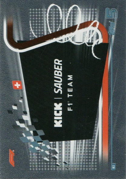 2024 Topps Turbo Attax F1 Stake F1 Team KICK Sauber FOIL #82
