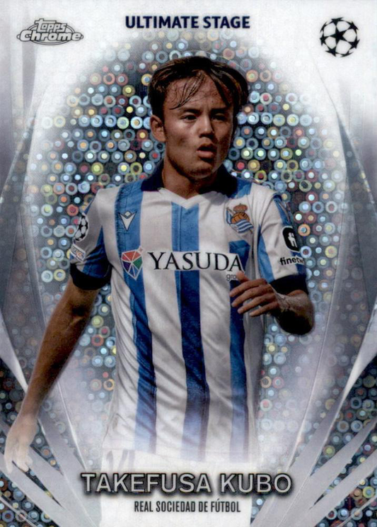 2023 Topps UCC Ultimate Stage Chrome Takefusa Kubo USC-46 Real Sociedad