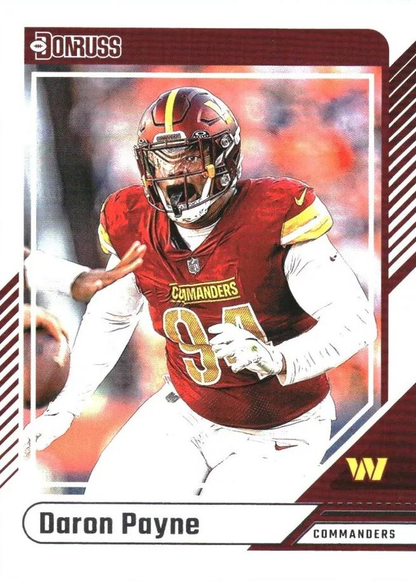2024 Panini Donruss Daron Payne Washington Commanders #5