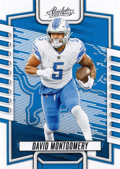 2023 Panini Absolute David Montgomery #63 Detroit Lions