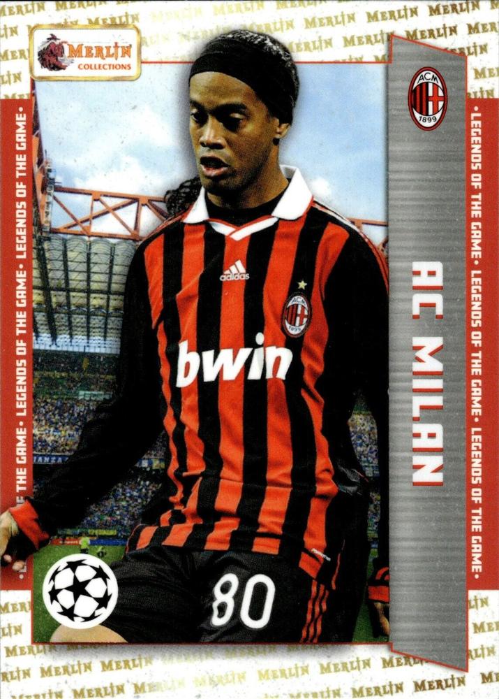 2023 Topps Merlin Heritage UCC Ronaldinho #107 A.C. Milan