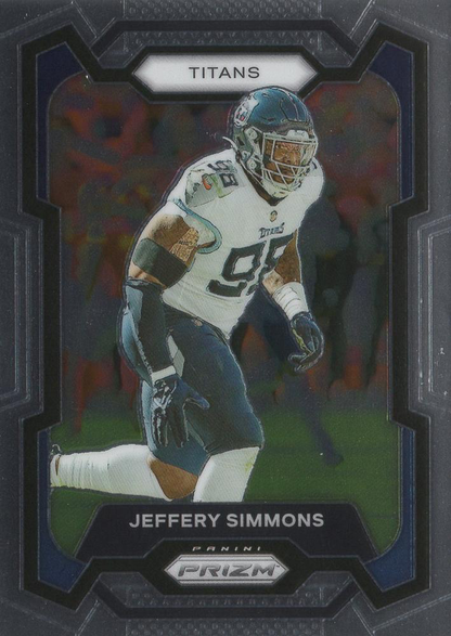 2023 Panini Prizm Jeffery Simmons Tennessee Titans #286