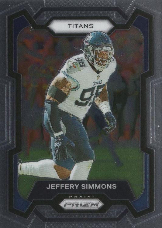 2023 Panini Prizm Jeffery Simmons Tennessee Titans #286
