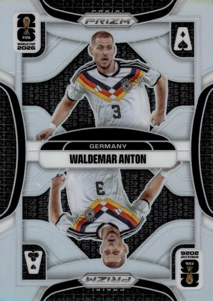 2026 Panini Prizm World Cup Aces Silver Waldemar Anton #9 Allemagne