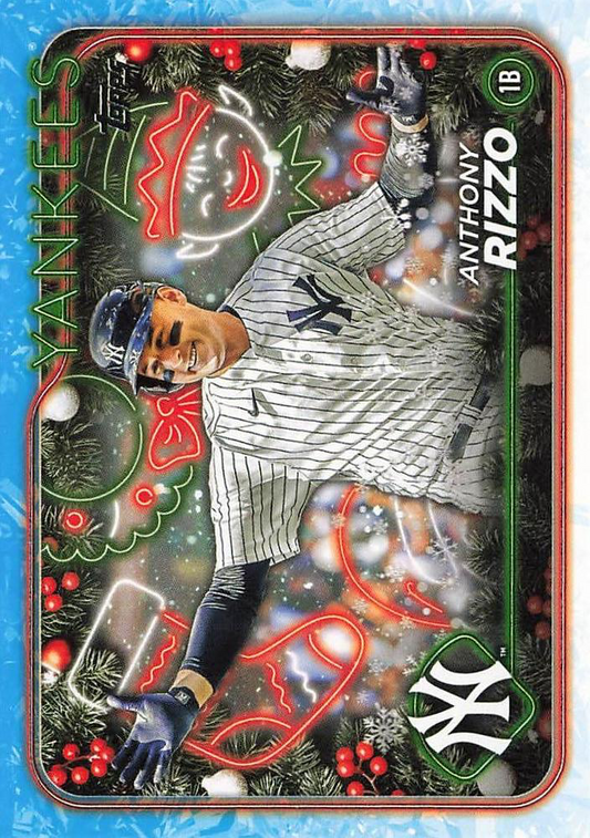 2024 Topps Holiday Anthony Rizzo New York Yankees #H28