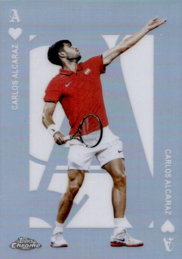 2025 Topps Chrome Tennis Aces Carlos Alcaraz #ACE-8