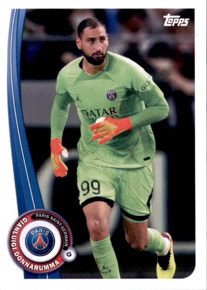 2022 Topps PSG Fan Set Gianluigi Donnarumma #PA-1 Paris Saint-Germain