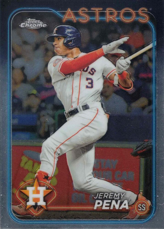 2024 Topps Chrome Jeremy Peña Houston Astros #244