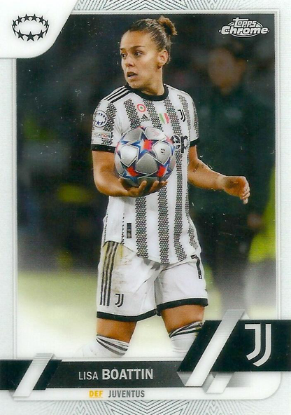2022 Topps Chrome UCC Women's Lisa Boattin #69 Juventus Women