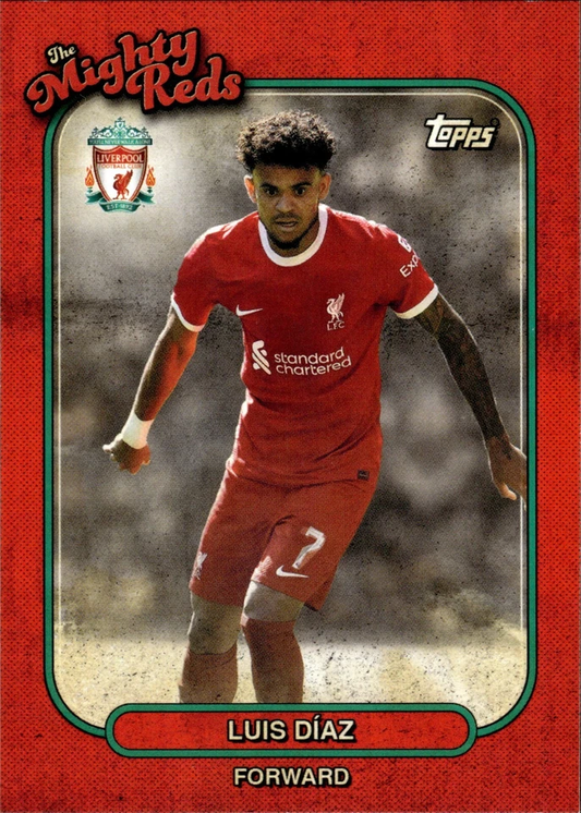 2023 Topps Liverpool Team Set Luis Diaz MR #34 Liverpool
