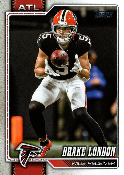 2026 Topps Flagship Drake London #11 Atlanta Falcons