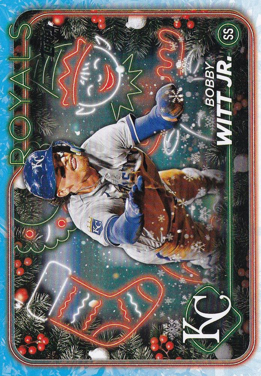 2024 Topps Holiday Bobby Witt Jr. Kansas City Royals #H111