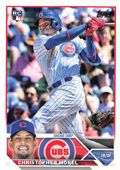 2023 Topps Series 1 Christopher Morel RC Chicago Cubs #308